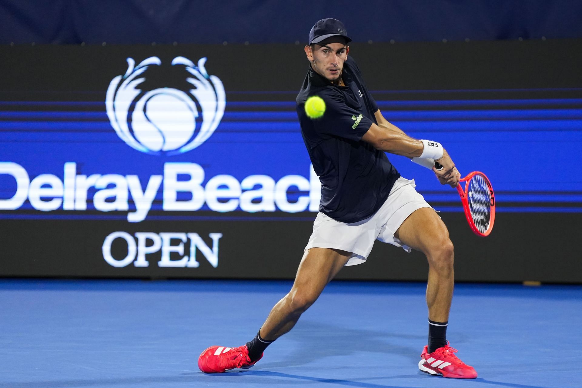 Matteo Arnaldi at the Delray Beach Open 2025. (Photo: Getty)