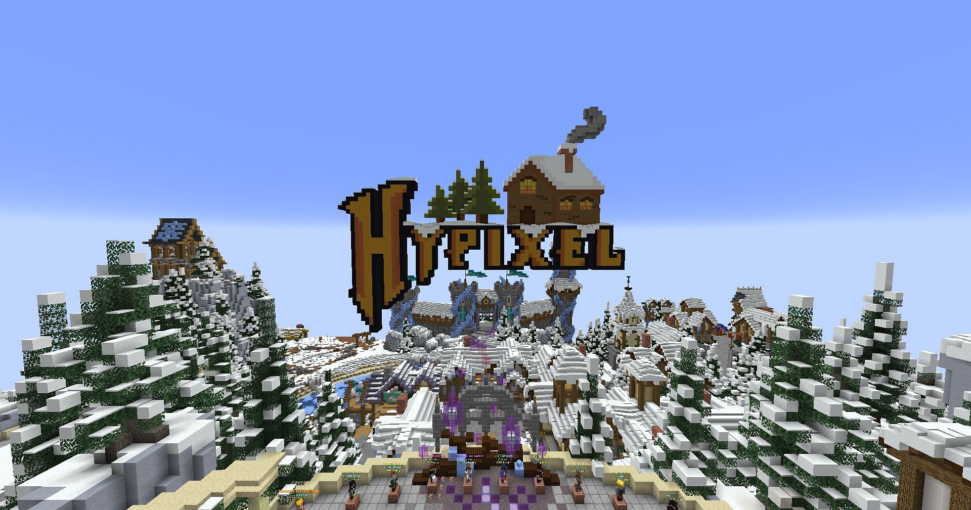 Hypixel is the most popular server ever (Image via Mojang Studios)