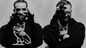 "One hole for every wop wop wop"- Internet reacts as Drake makes 'dramatic' entrance wearing a hoodie covered with bullet holes