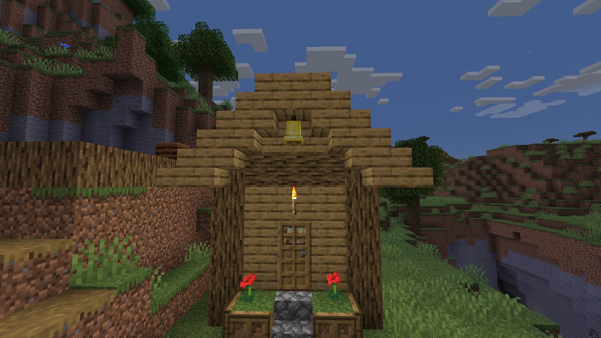 Use bell as decoration (Image via Mojang)