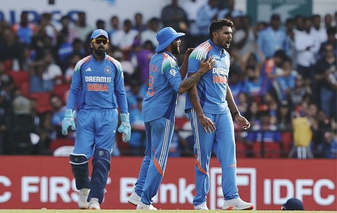 Harshit Rana celebrates aggressively as Liam Livingstone charges at him and gets out in IND vs ENG 2025 1st ODI [Watch]