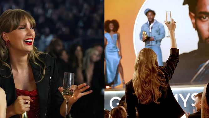 "She's a double agent"- Internet reacts with hilarious Drake references as Taylor Swift screams out A-minor as Kendrick dominates the Grammys