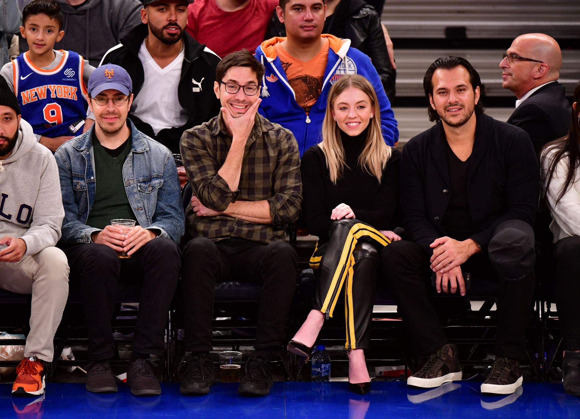 Sydney Sweeney at the New York Knicks vs. New Orleans Pelicans Game (Image via Getty)