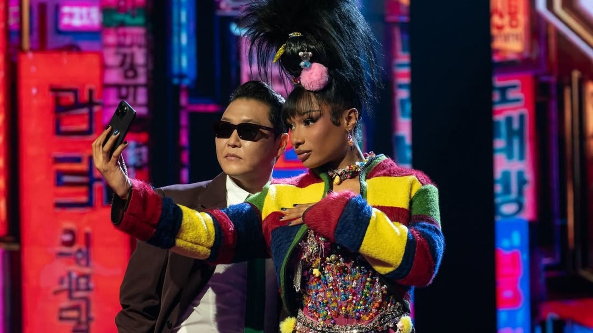 PSY joins Megan Thee Stallion on Apple TV+