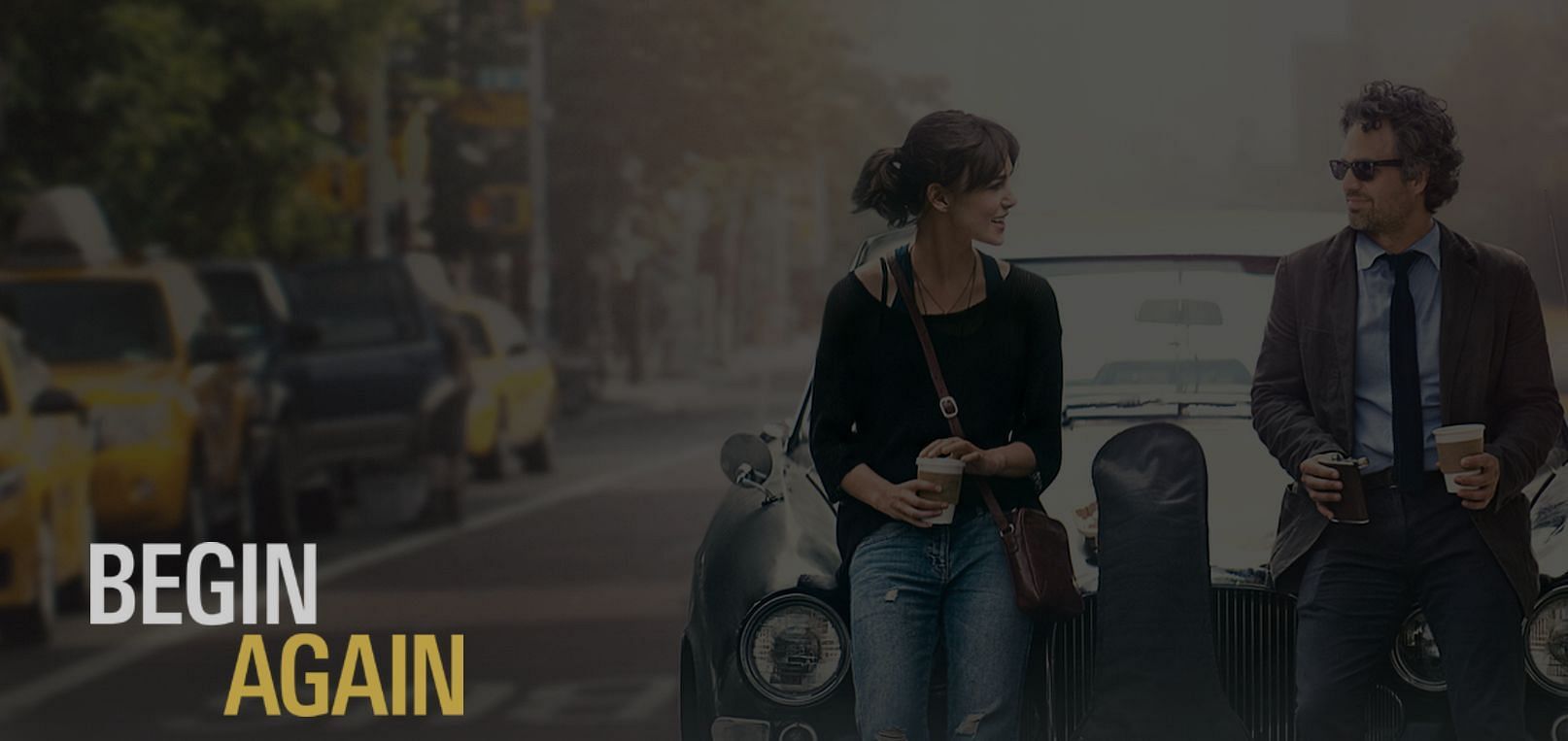 Kiera Knightley and Mark Ruffalo from Begin Again. (Image via Netflix)