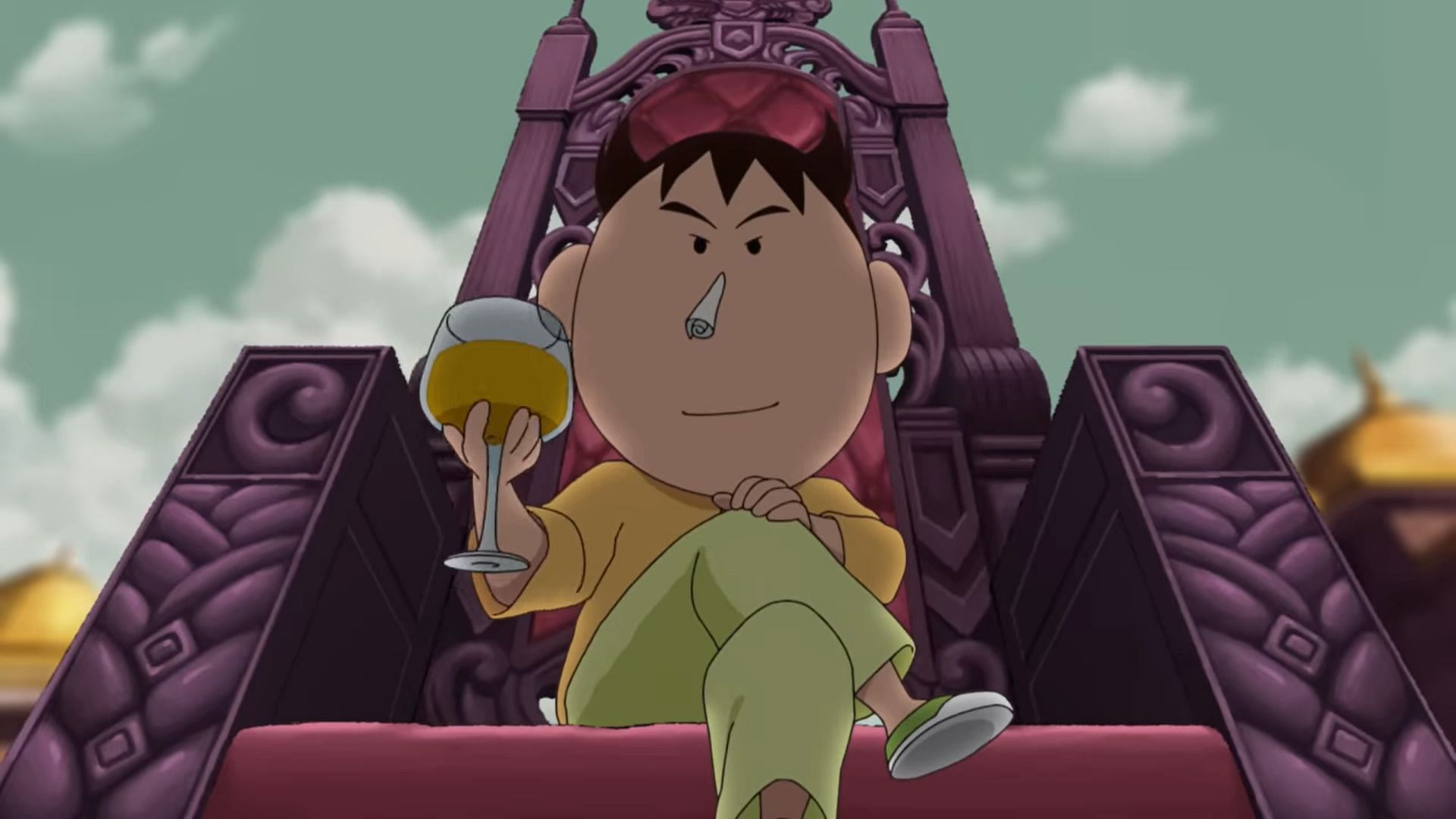 Bo-chan as seen in the Crayon Shin-chan movie (Image via Shin-Ei Animation)