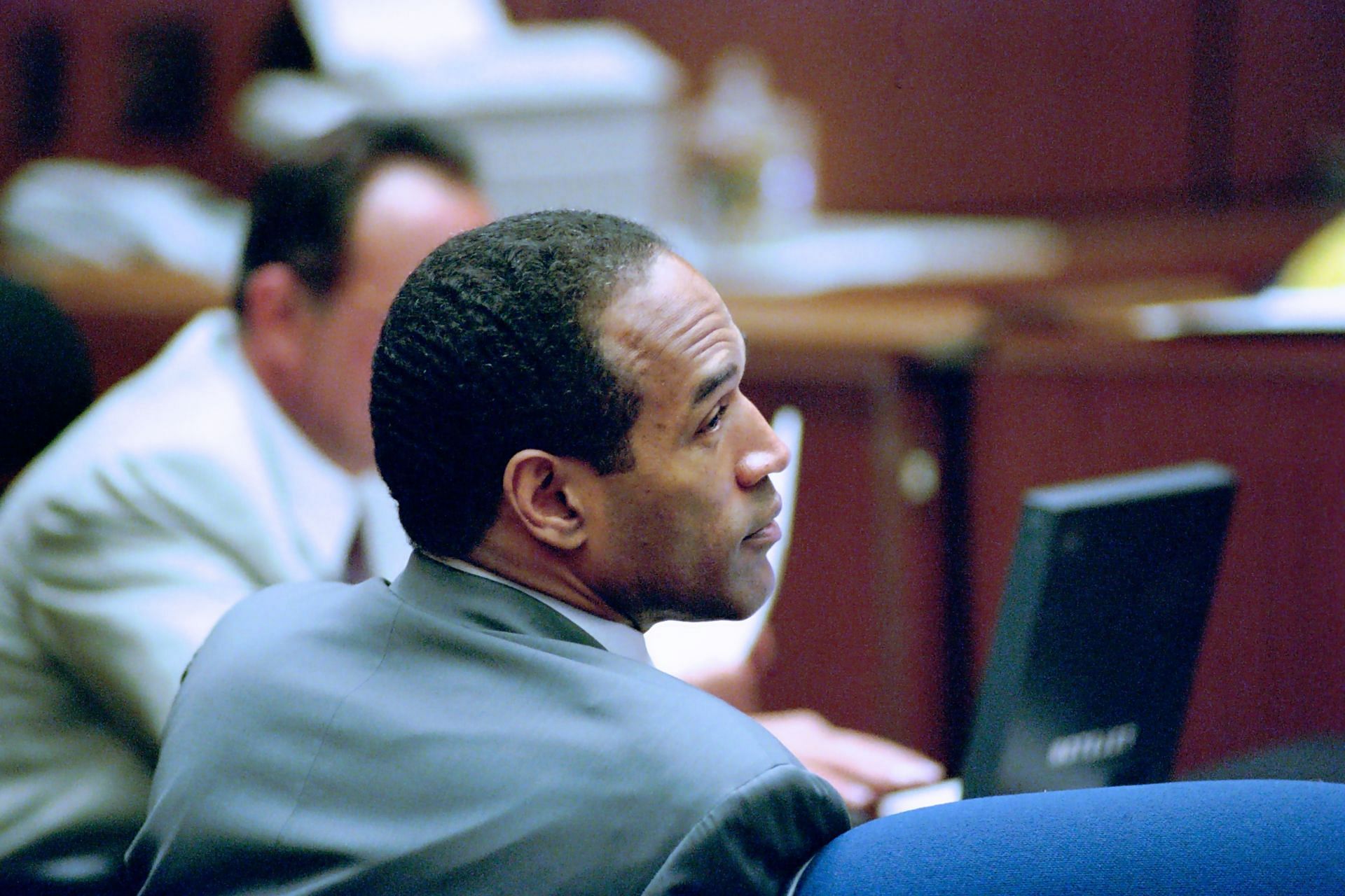 O.J. Simpson Trial (Image via Getty)