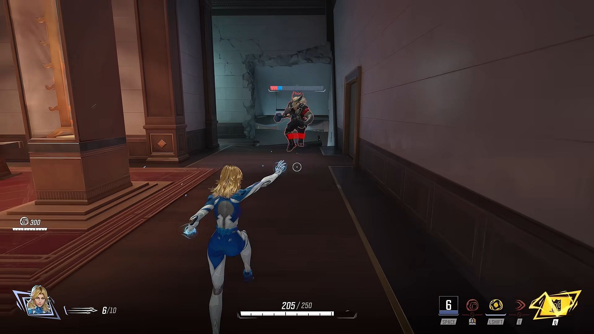 Invisible Woman in Marvel Rivals (Image via NetEase Games)