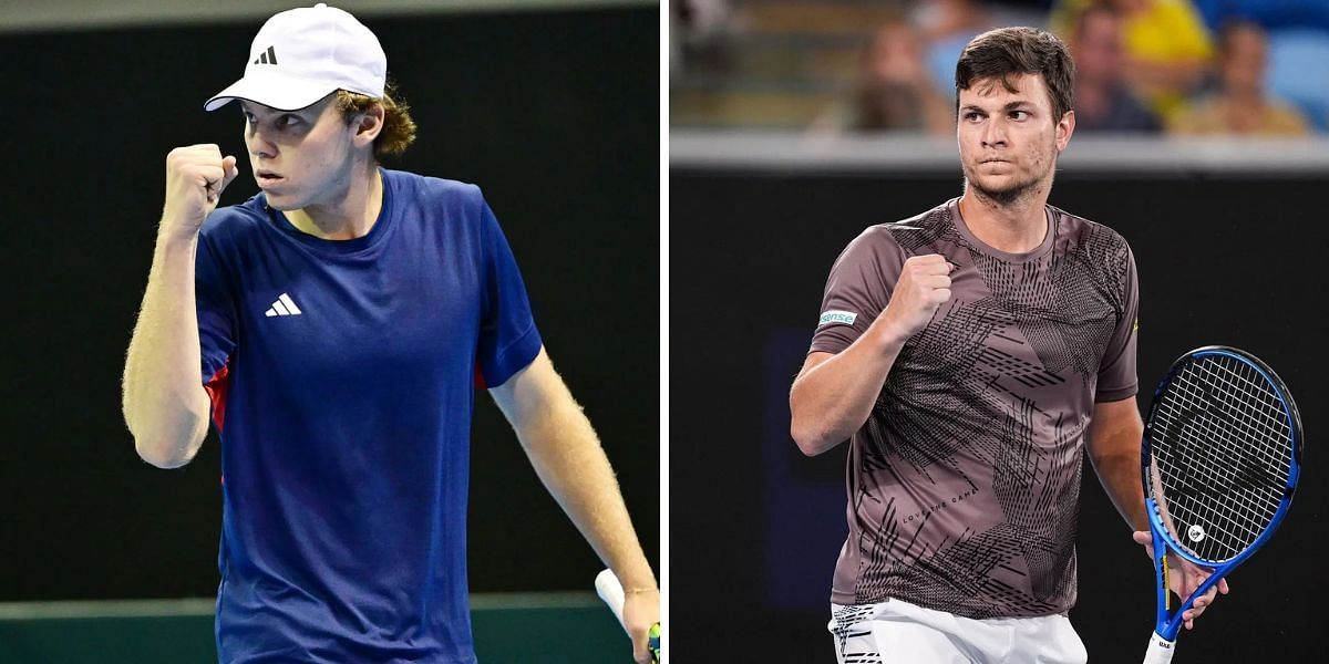 Alex Michelsen vs Miomir Kecmanovic is one of the semifinal matches at the Delray Beach Open 2025. (Photos: Getty)