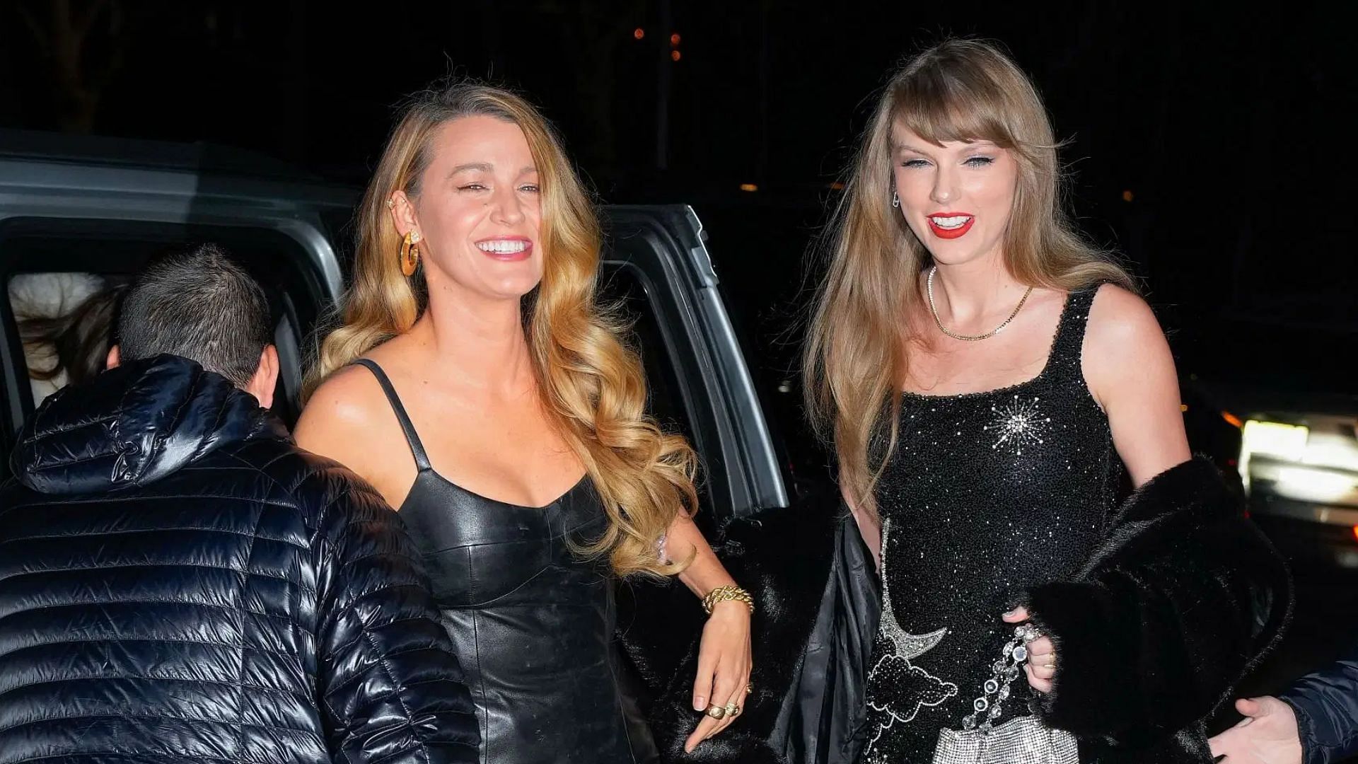 L to R: Blake Lively and Taylor Swift (Image via Getty)