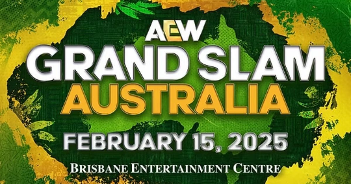 AEW Grand Slam Australia 2025 poster [Source: AEW website]