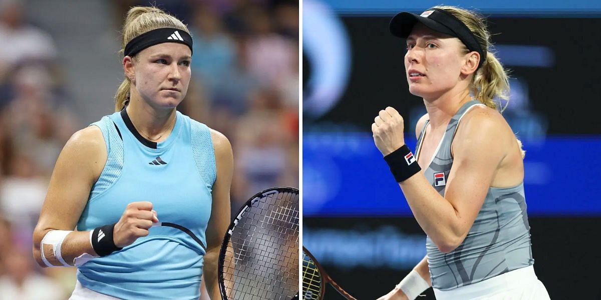 Karolina Muchova (L) vs Ekaterina Alexandrova (R) preview, (Source: Getty Images)