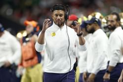 "They're some of the most genuine people I've met so far": Four-star OT high on Marcus Freeman's Notre Dame