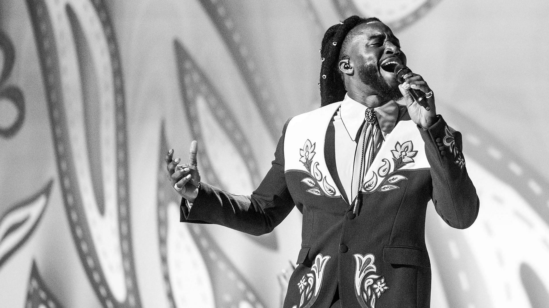 Shaboozey performs onstage at the 67th annual GRAMMY Awards on February 02, 2025, in Los Angeles, California. (Image via Getty/Emma McIntyre)