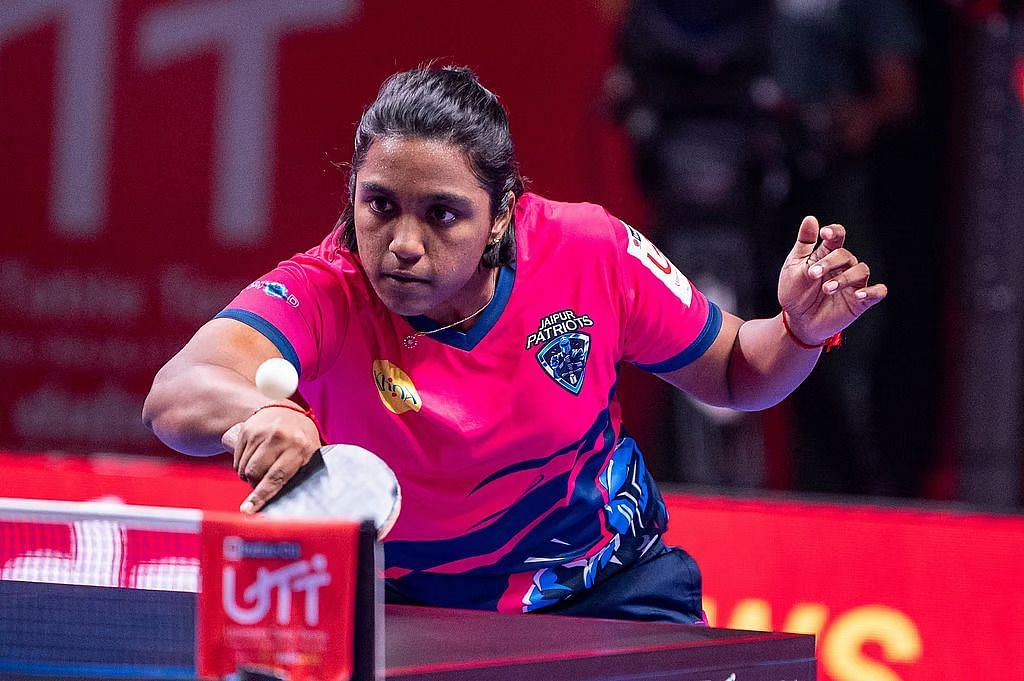 Nithya Shree Mani from Tamil Nadu in action during a tournament