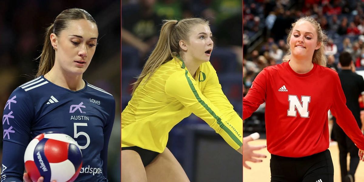 Volleyball players react to Brooke Nuneviller