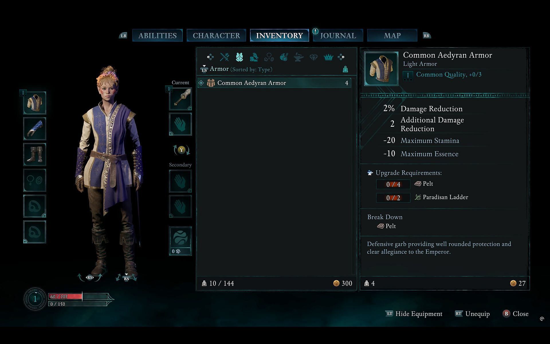 Transmogrification in this game is a cool way to look your best while having the best perks and stats (Image via Sportskeeda || Xbox Game Studios)