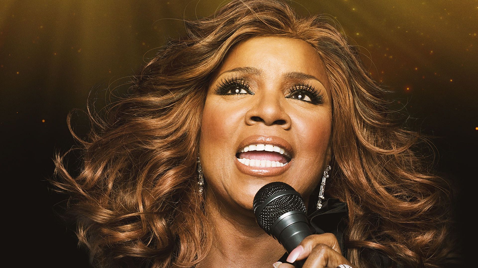 Joaquina Kalukango as Gloria Gaynor in the Lifetime biopic I Will Survive The Gloria Gaynor Story (Image via Lifetime) 