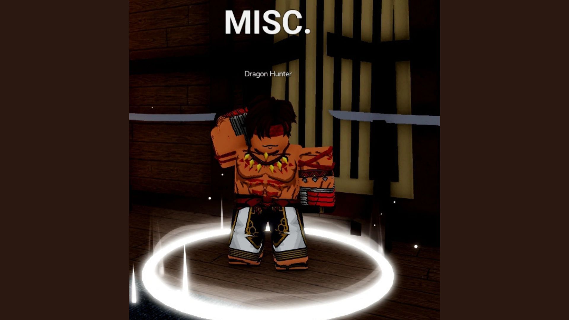 The Dragon Hunter NPC (Image via Roblox)