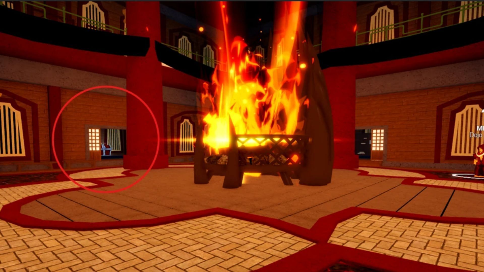 Dragon Wizard location (Image via Roblox)