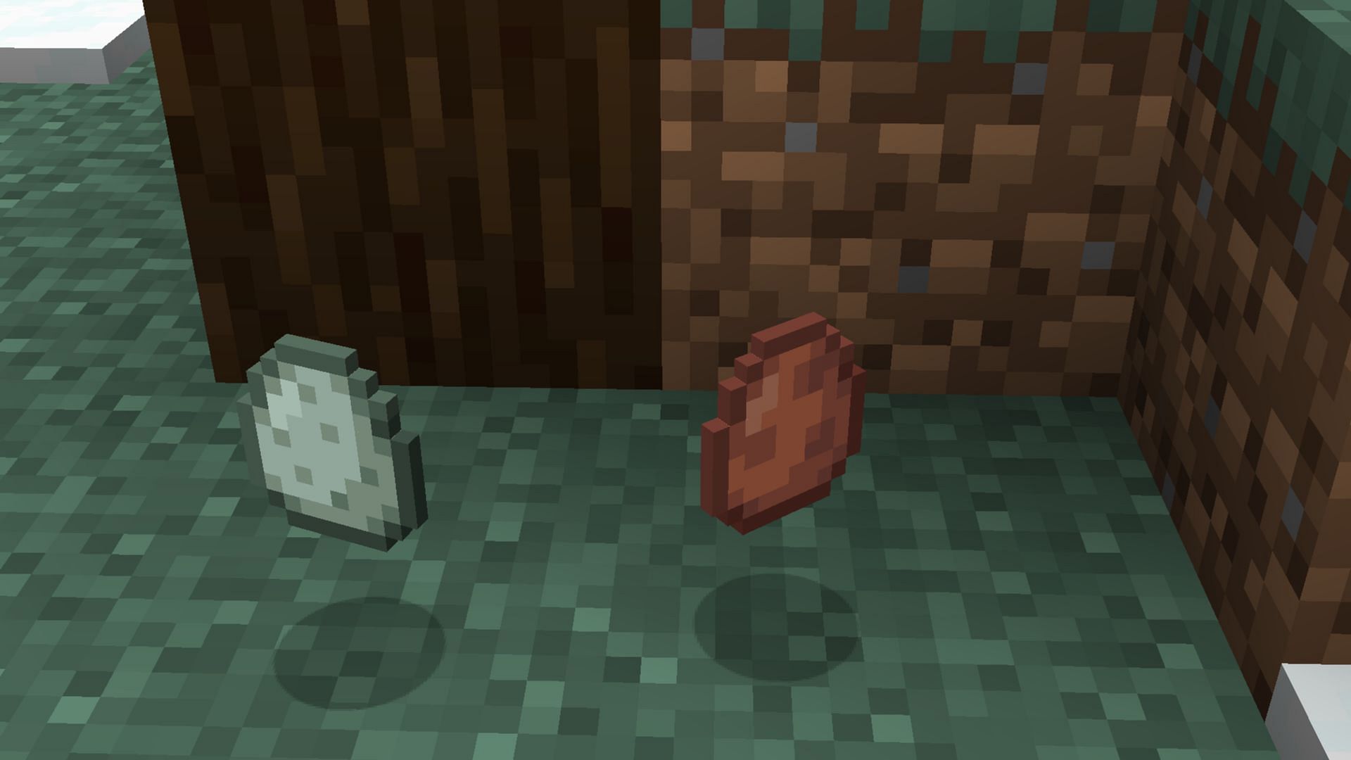 The Minecraft chicken variants are accompanied by two new egg types (Image via Sportskeeda Gaming/Mojang)