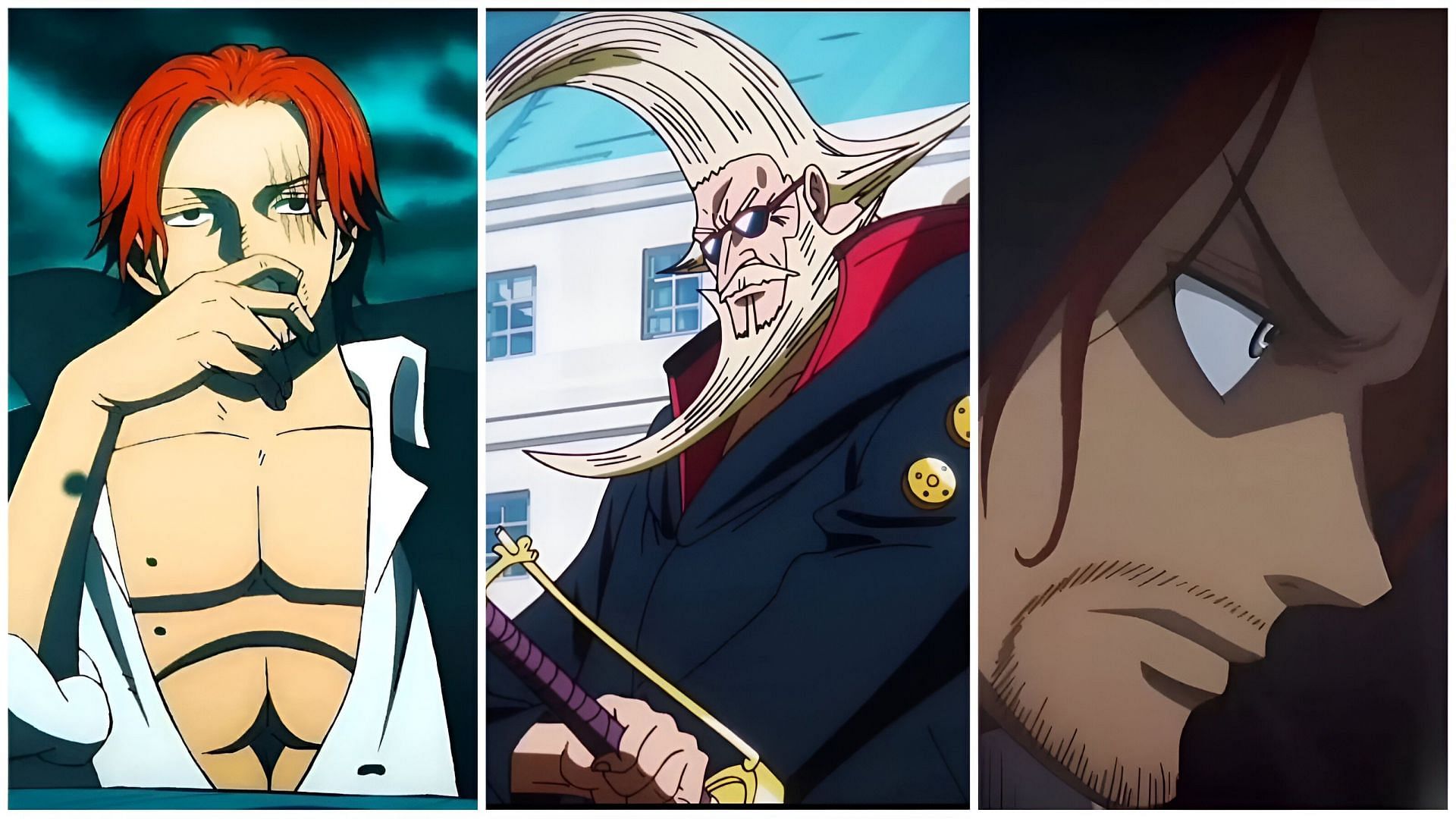 All members of the Figarland family in One Piece (Image via Toei Animation)