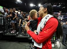 HOFer Isaiah Thomas and $45,000,000 legend send love to Candace Parker's touching tribute to 3-year-old son
