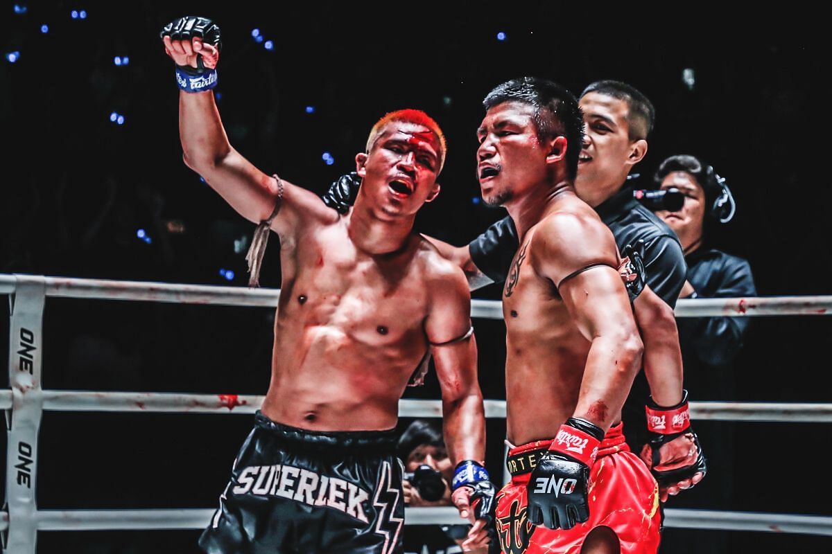 Superlek (L) and Rodtang (R) | Photo by ONE Championship