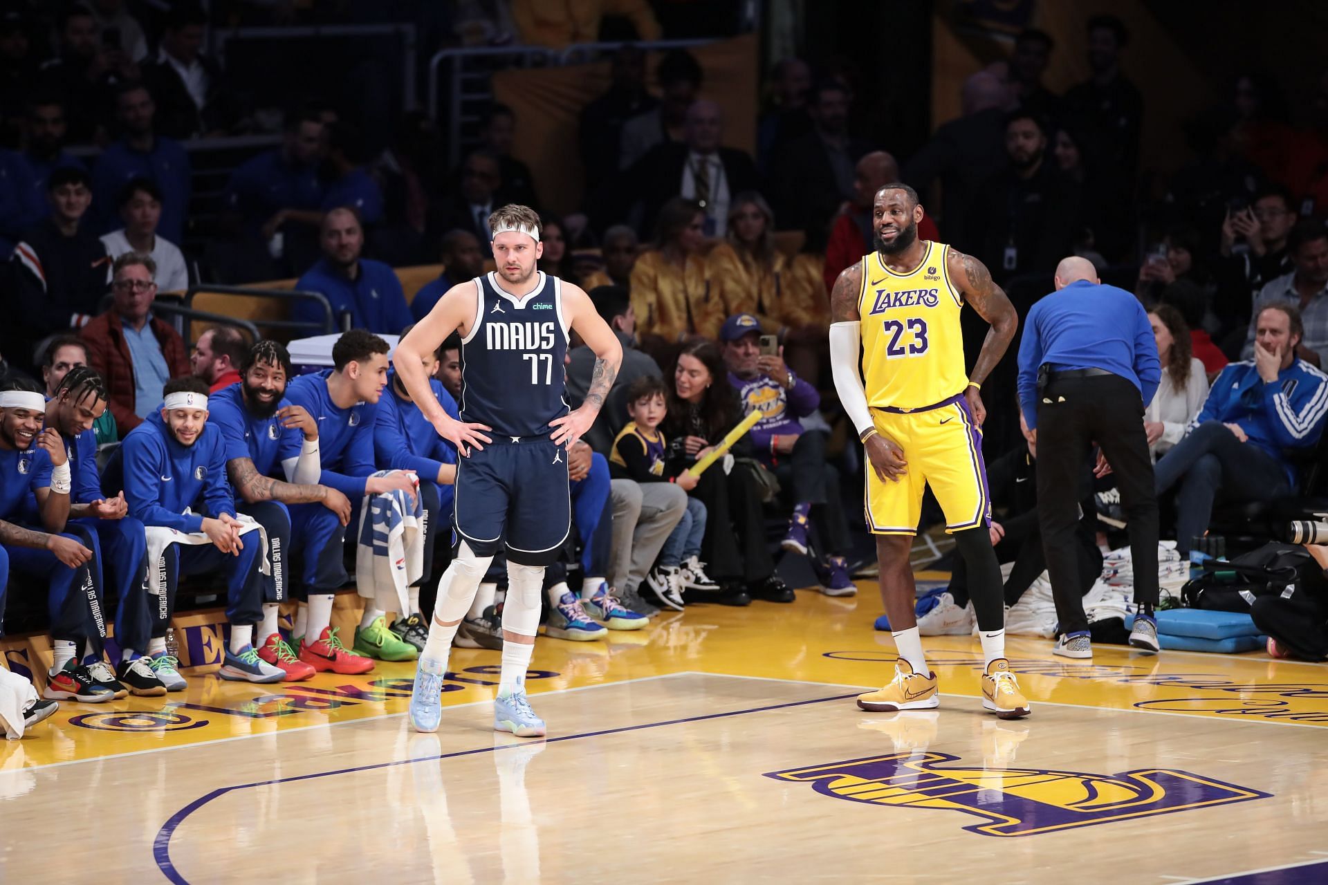 Lakers trade rumors: 3 reasons why LeBron James just might be traded after blockbuster Luka Doncic&nbsp;acquisition (Photo by GETTY)