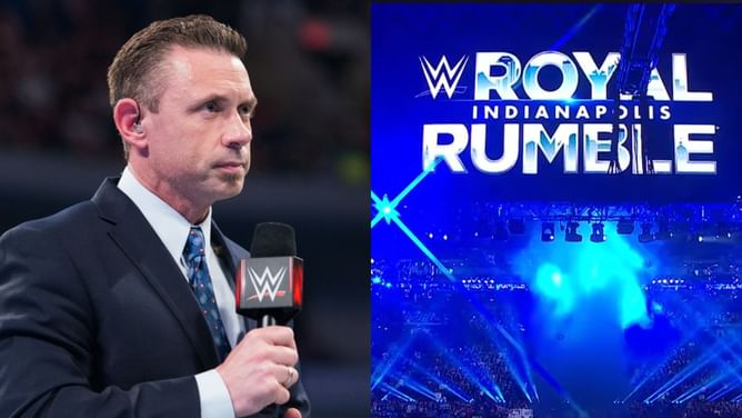 Michael Cole suddenly namedrops top AEW star at WWE Royal Rumble 2025