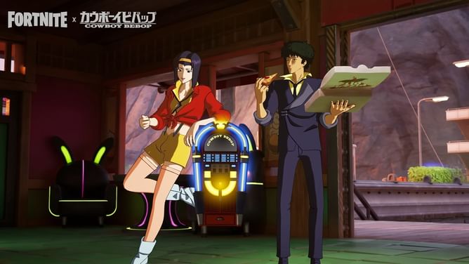 How to get Faye Valentine and Spike Spiegel (Cowboy Bebop) skins in Fortnite