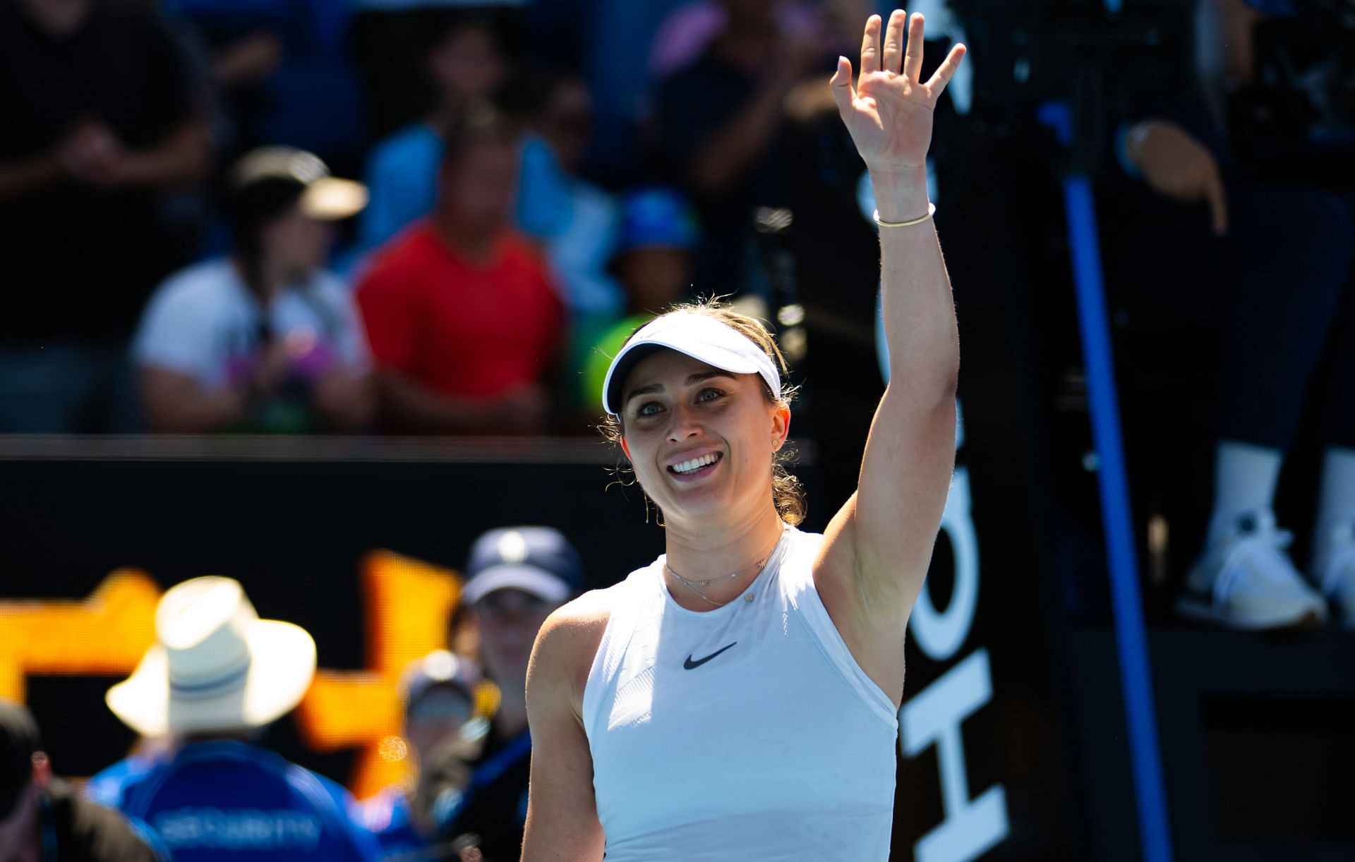 Paula Badosa at the Australian Open 2025. (Photo: Getty)