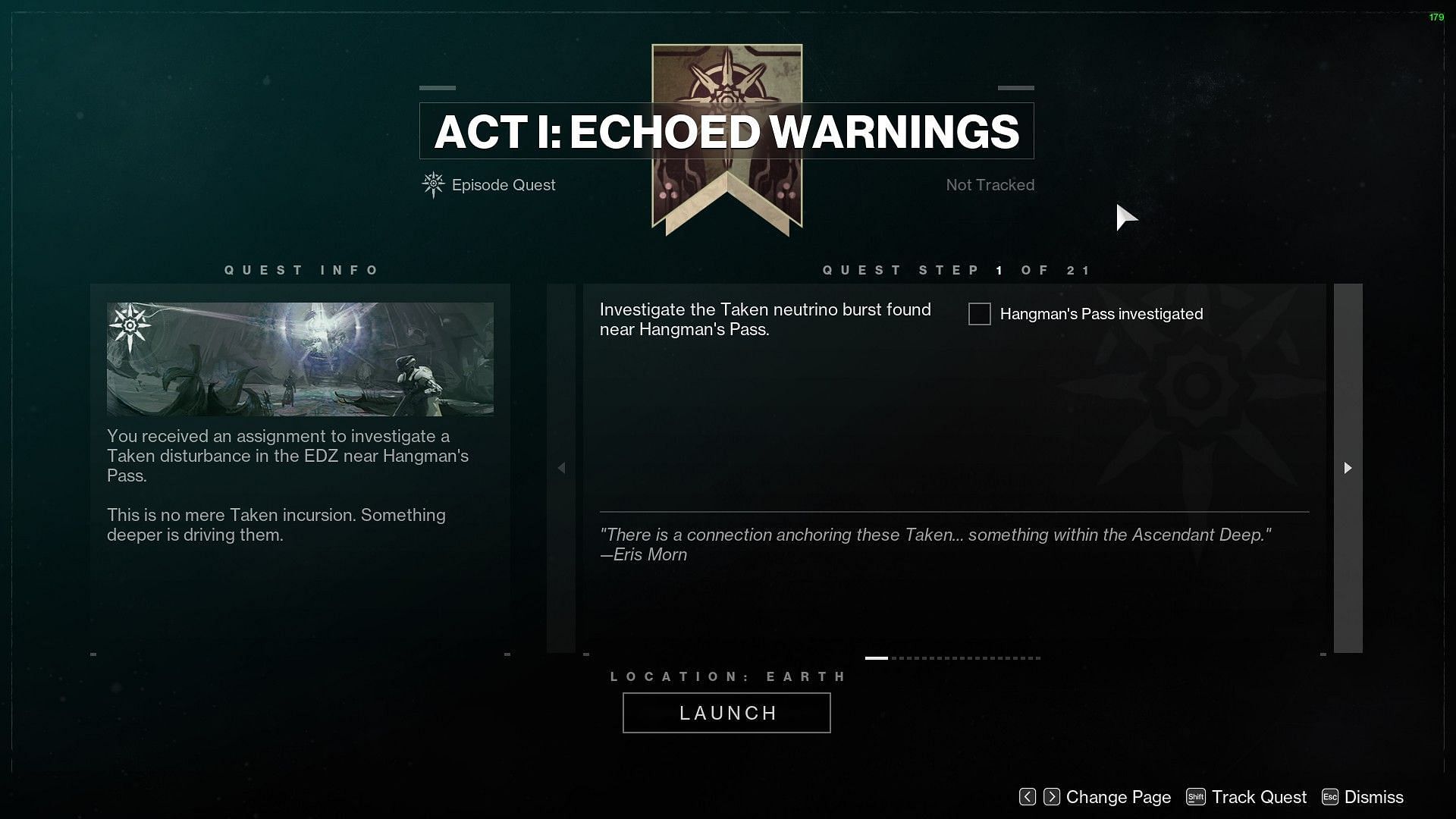 Echoed Warnings in Destiny 2 (Image via Bungie)