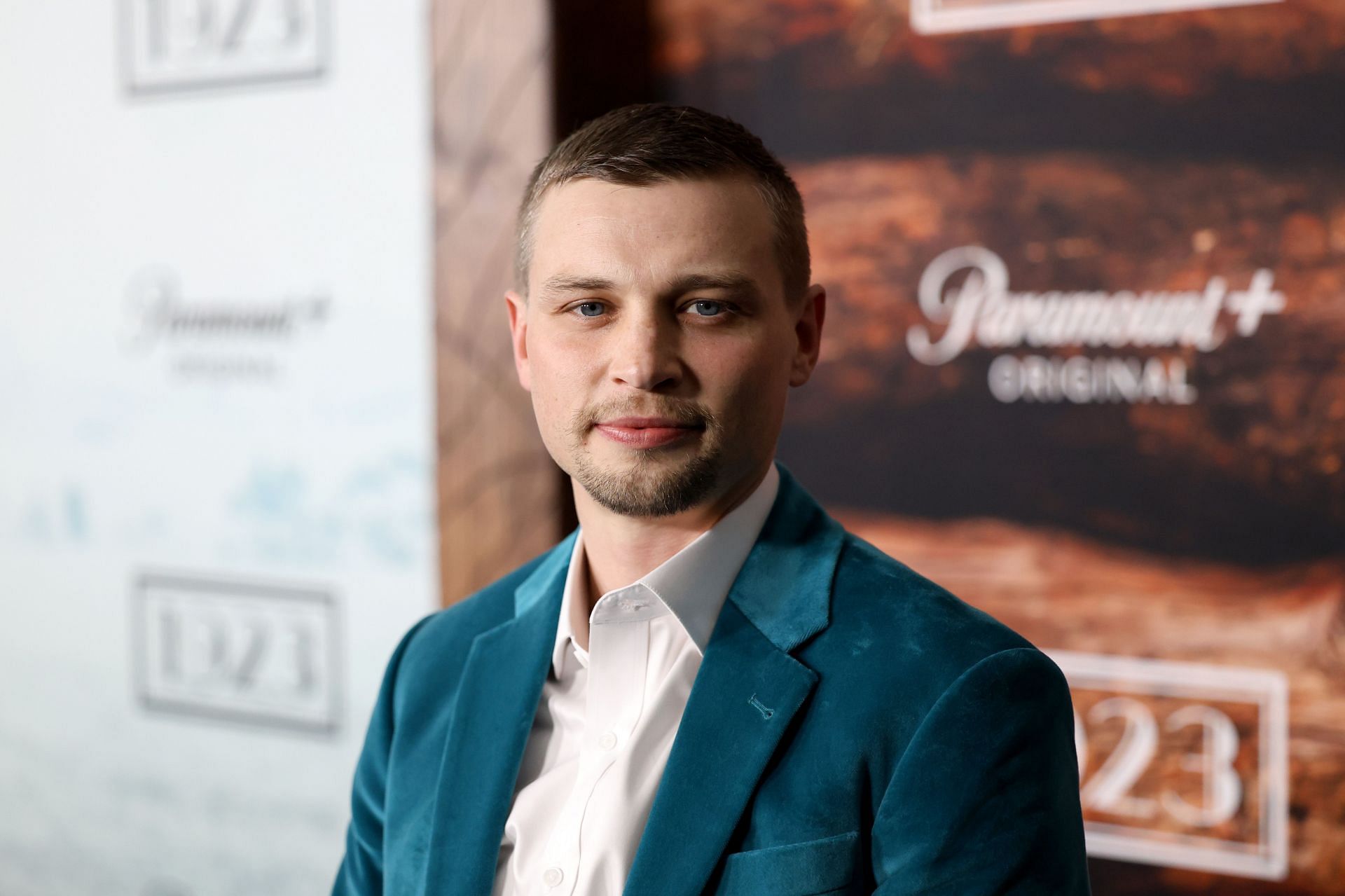 Darren Mann attends the 1923 season 2 Premiere (Photo by Jesse Grant/Getty Images for Paramount+)