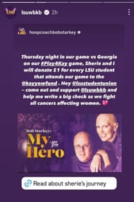 Flau’jae Johnson set to join LSU coach Bob Starkey in special philanthropist gesture during game vs Georgia 2