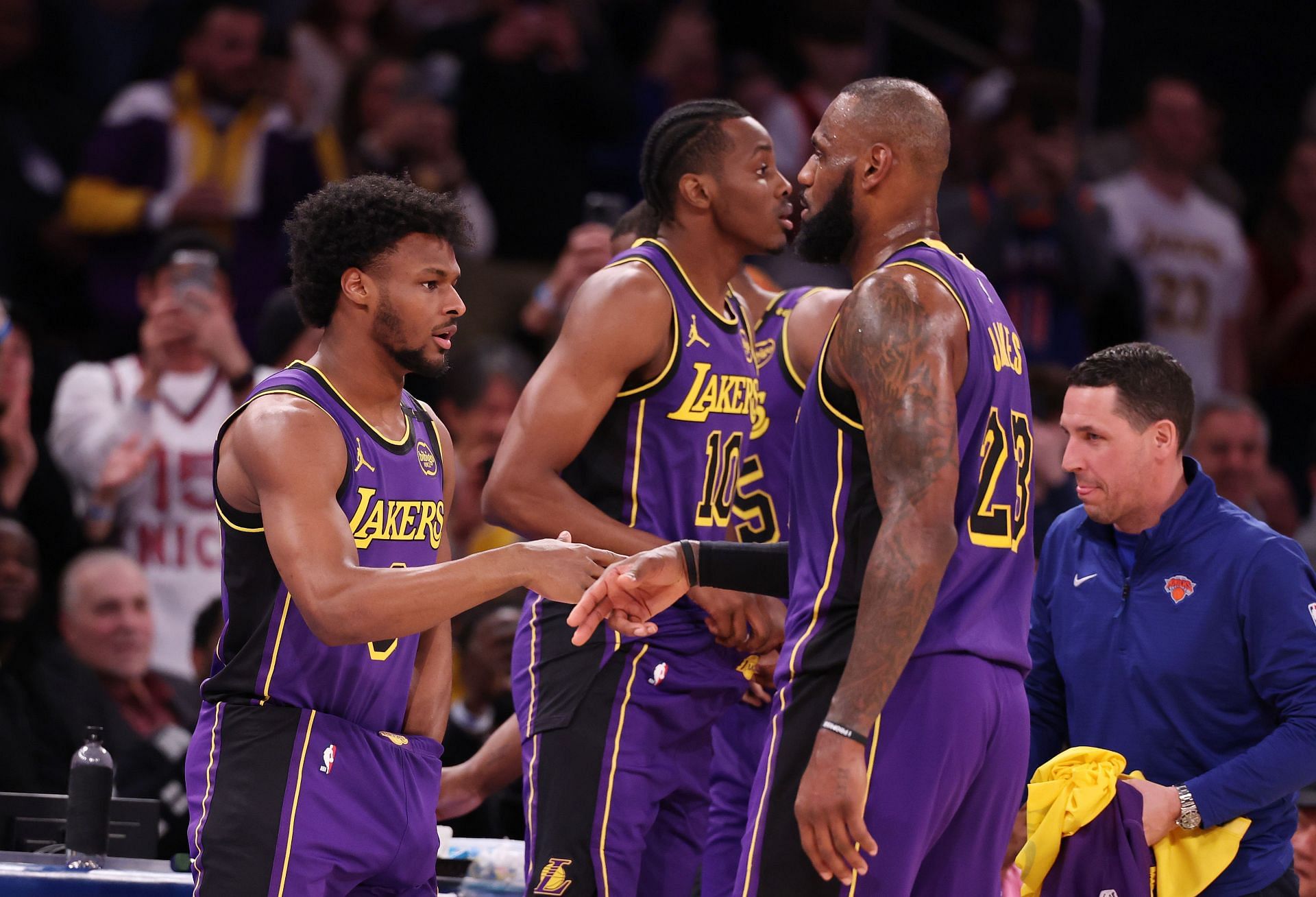 Los Angeles Lakers v New York Knicks - Source: Getty