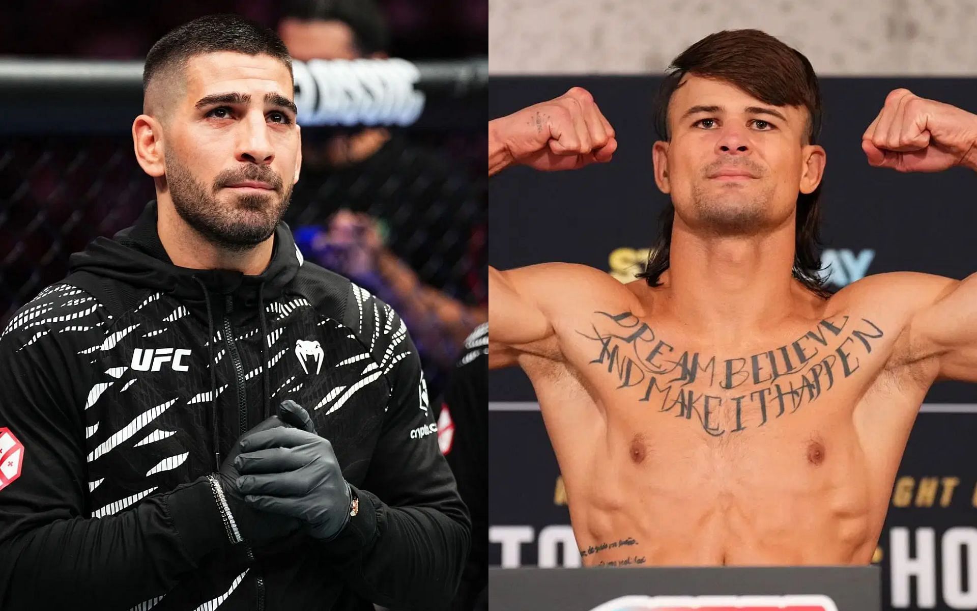 Diego Lopes says Ilia Topuria vacating featherweight championship was required for UFC to agree to lightweight move [Image courtesy: Getty Images]