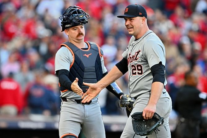 Tarik Skubal sends heartfelt 2-word message on reuniting with Tigers catcher Jake Rogers at Spring Training