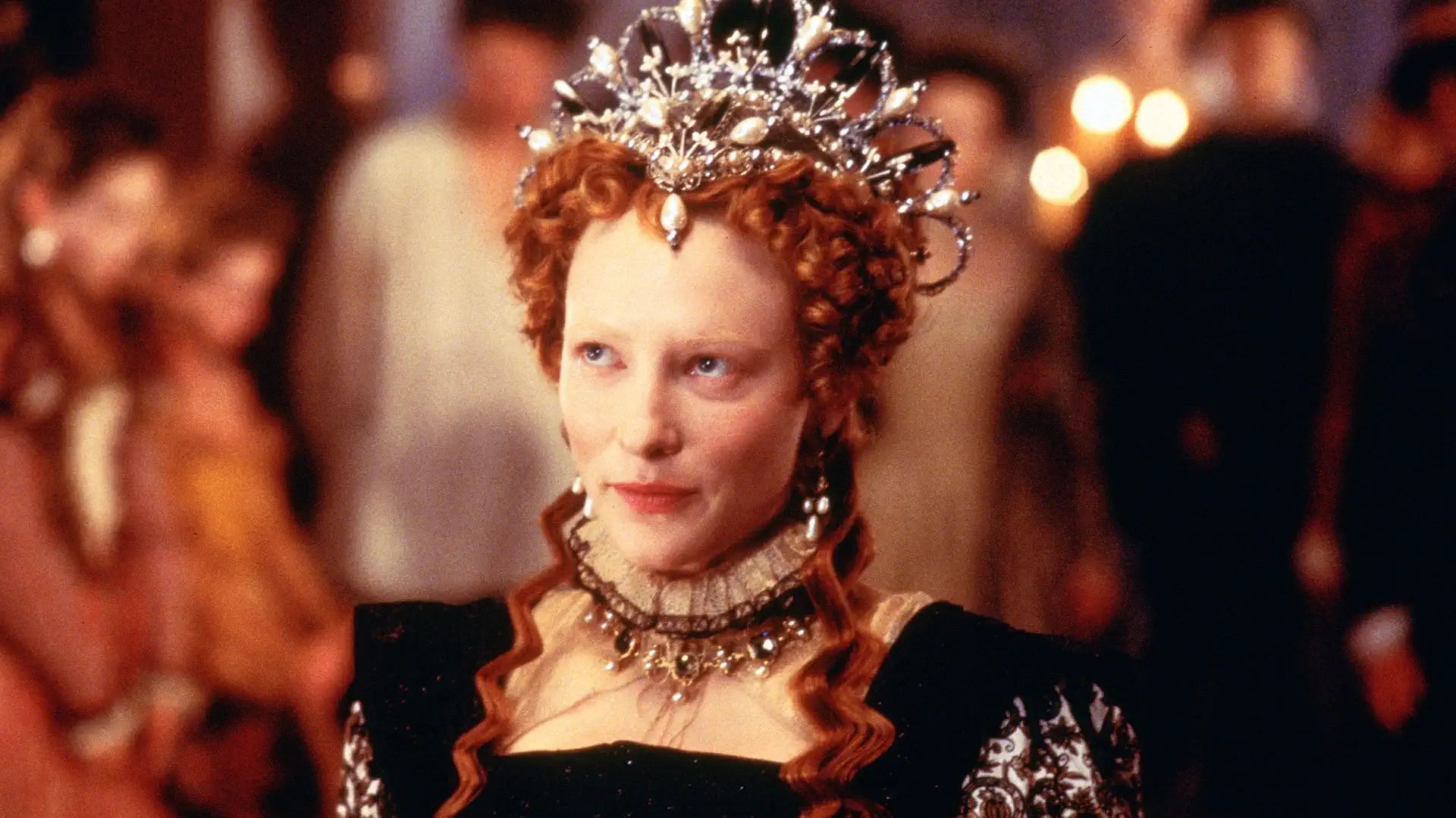 Cate Blanchett in Elizabeth (Image via Prime Video)