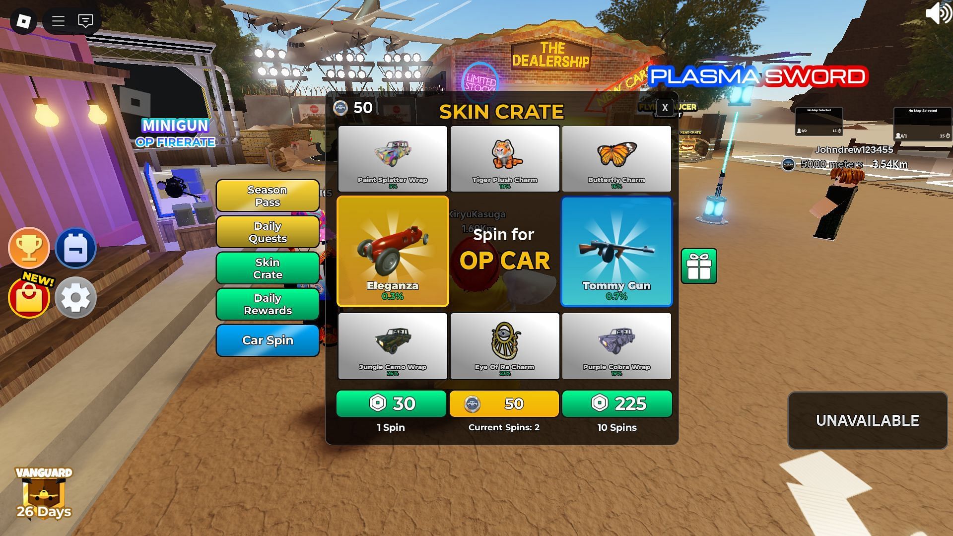 The Skin Crate (Image via Roblox)