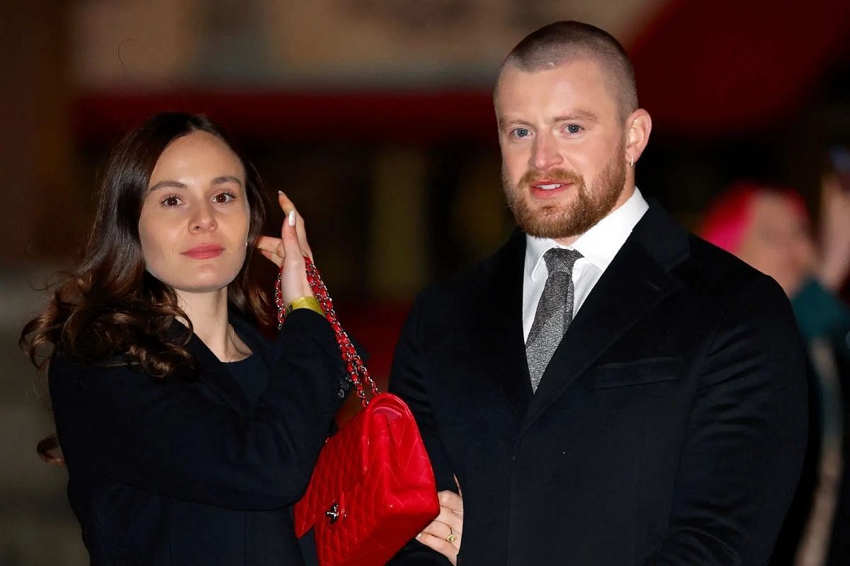 Adam Peaty and his fiance, Holly Ramsay - Source: Getty