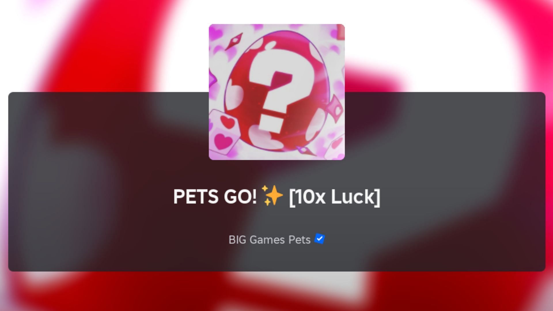 Featured loading screen of Pets Go