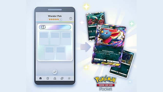 Pokemon TCG Pocket Darkness-Type Mass Outbreak Wonder Pick event: All missions and rewards