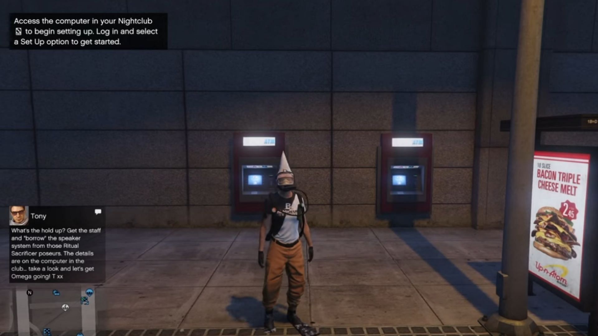 The ATM money glitch a make you a millionaire in Grand Theft Auto Online (Image via Rockstar Games || YouTube/@@TURNTNATION45)