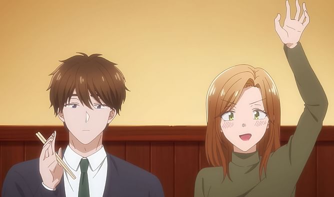 I Have a Crush at Work episode 8: Hayakawa acknowledges her feelings for Somei