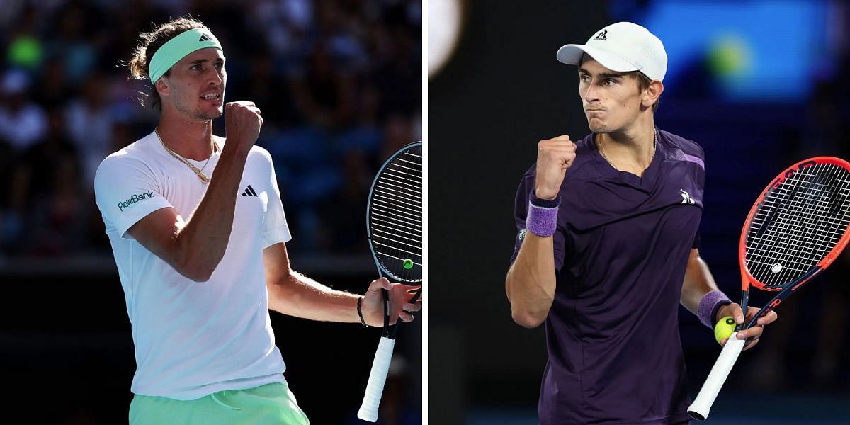 Alexander Zverev vs Matteo Arnaldi is one of the first-round matches at the Mexican Open 2025. (Photos: Getty)