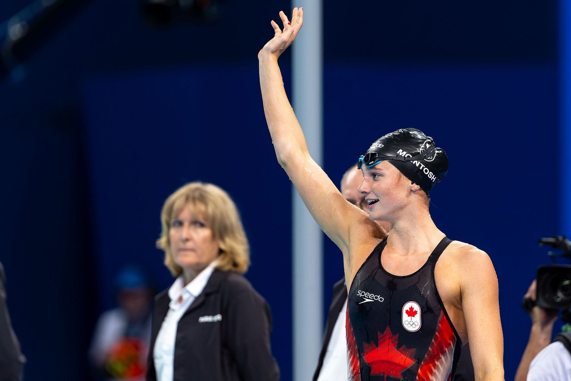 Summer McIntosh at the Swimming - Olympic Games Paris 2024: Day 6 - Source: Getty