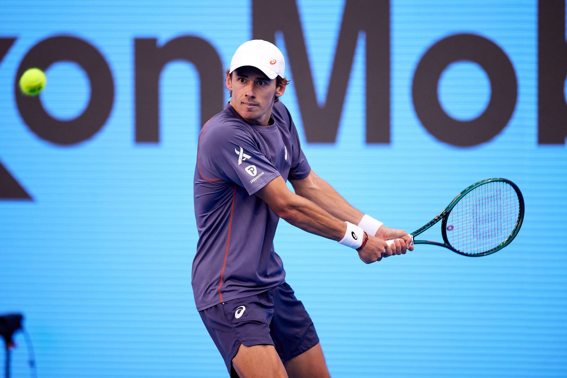 Alex de Minaur at the Qatar ExxonMobil Open 2025 - Source: Getty