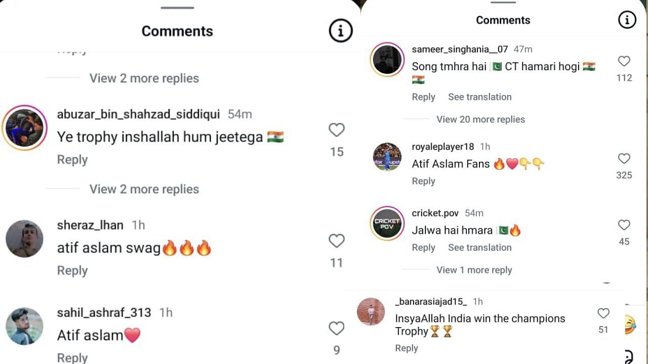 फैंस ने किए ढेरों कमेंट्स (photo credit: instagram/icc)