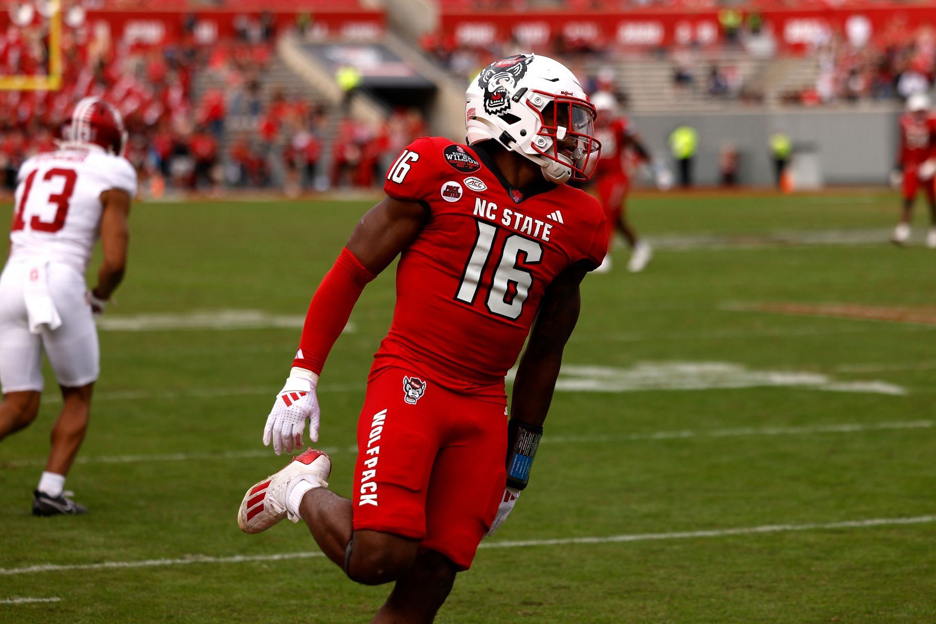 Elic Ayomanor at Stanford v NC State - Source: Getty